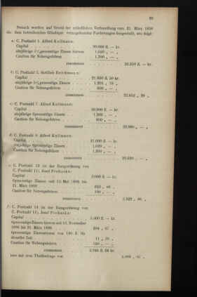 Verordnungsblatt des K.K. Justizministeriums 19000228 Seite: 39