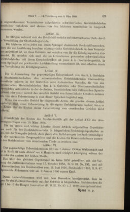 Verordnungsblatt des K.K. Justizministeriums 19000315 Seite: 5