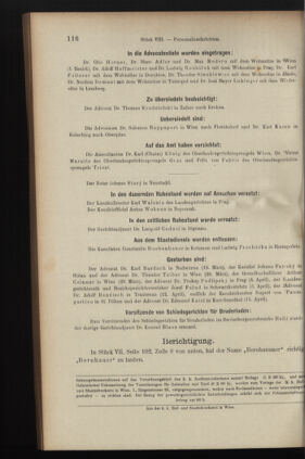 Verordnungsblatt des K.K. Justizministeriums 19000430 Seite: 6