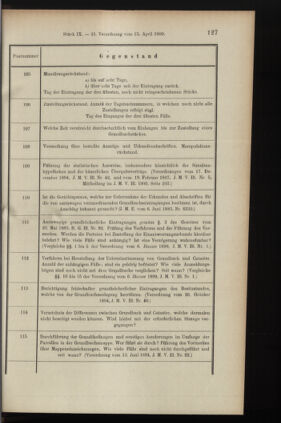 Verordnungsblatt des K.K. Justizministeriums 19000511 Seite: 11