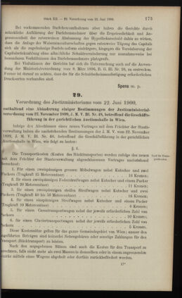 Verordnungsblatt des K.K. Justizministeriums 19000627 Seite: 3