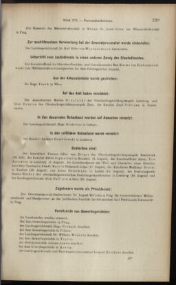 Verordnungsblatt des K.K. Justizministeriums 19000831 Seite: 11