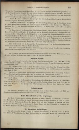 Verordnungsblatt des K.K. Justizministeriums 19001031 Seite: 11