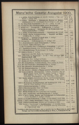 Verordnungsblatt des K.K. Justizministeriums 19001116 Seite: 12