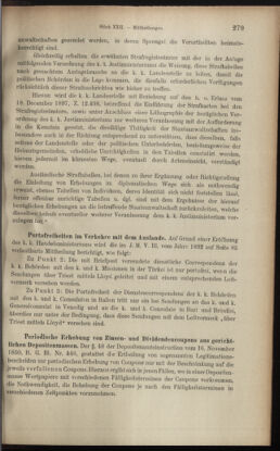 Verordnungsblatt des K.K. Justizministeriums 19001129 Seite: 5