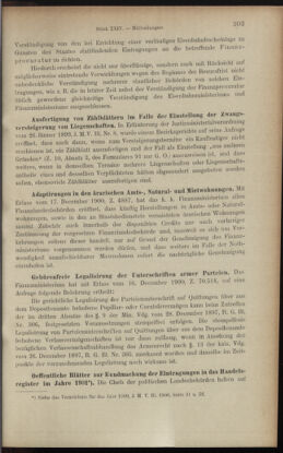 Verordnungsblatt des K.K. Justizministeriums 19001229 Seite: 7