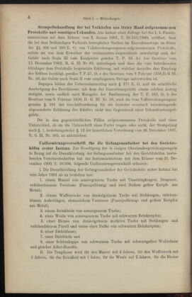 Verordnungsblatt des K.K. Justizministeriums 19010115 Seite: 4