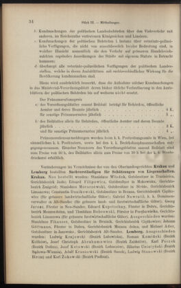 Verordnungsblatt des K.K. Justizministeriums 19010215 Seite: 6