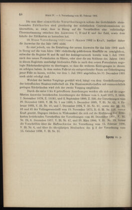 Verordnungsblatt des K.K. Justizministeriums 19010305 Seite: 10