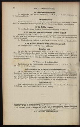 Verordnungsblatt des K.K. Justizministeriums 19010305 Seite: 40