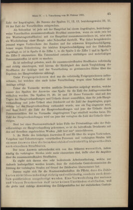 Verordnungsblatt des K.K. Justizministeriums 19010305 Seite: 7