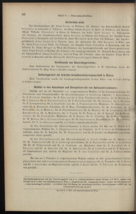 Verordnungsblatt des K.K. Justizministeriums 19010316 Seite: 8