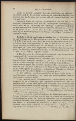 Verordnungsblatt des K.K. Justizministeriums 19010415 Seite: 4