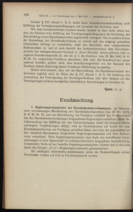 Verordnungsblatt des K.K. Justizministeriums 19010517 Seite: 4