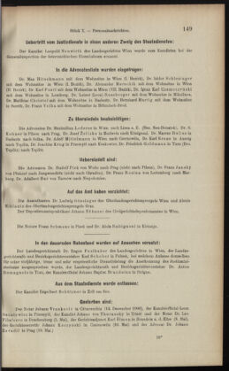 Verordnungsblatt des K.K. Justizministeriums 19010531 Seite: 11