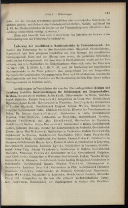 Verordnungsblatt des K.K. Justizministeriums 19010531 Seite: 7