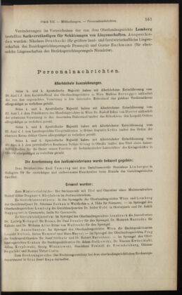 Verordnungsblatt des K.K. Justizministeriums 19010701 Seite: 5