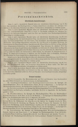 Verordnungsblatt des K.K. Justizministeriums 19010716 Seite: 25