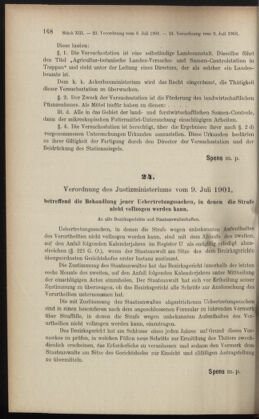 Verordnungsblatt des K.K. Justizministeriums 19010716 Seite: 4