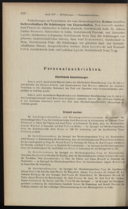 Verordnungsblatt des K.K. Justizministeriums 19010727 Seite: 6