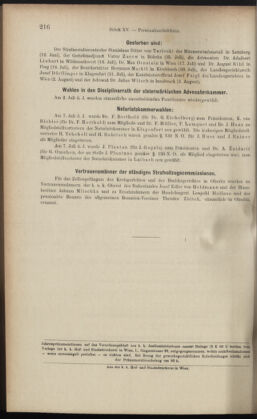 Verordnungsblatt des K.K. Justizministeriums 19010814 Seite: 16