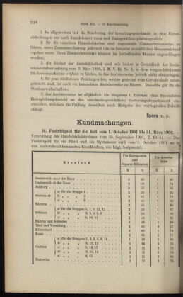 Verordnungsblatt des K.K. Justizministeriums 19011014 Seite: 2