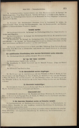 Verordnungsblatt des K.K. Justizministeriums 19011129 Seite: 7