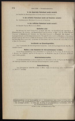 Verordnungsblatt des K.K. Justizministeriums 19011129 Seite: 8