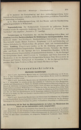 Verordnungsblatt des K.K. Justizministeriums 19011217 Seite: 17