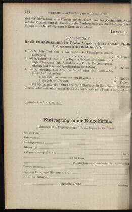 Verordnungsblatt des K.K. Justizministeriums 19011217 Seite: 8