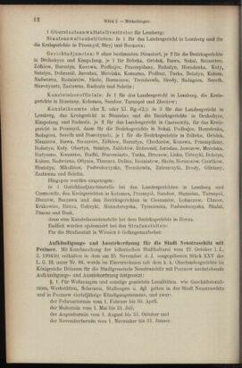 Verordnungsblatt des K.K. Justizministeriums 19020115 Seite: 12