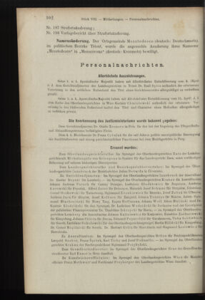 Verordnungsblatt des K.K. Justizministeriums 19020428 Seite: 8