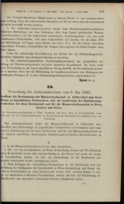 Verordnungsblatt des K.K. Justizministeriums 19020515 Seite: 3