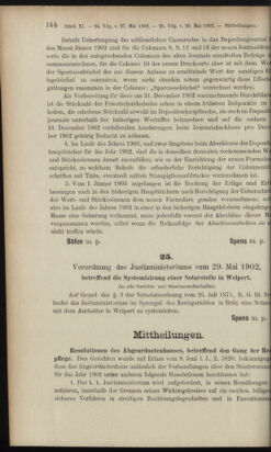 Verordnungsblatt des K.K. Justizministeriums 19020617 Seite: 4