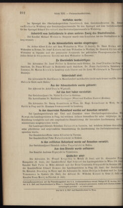 Verordnungsblatt des K.K. Justizministeriums 19020722 Seite: 48