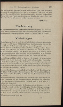 Verordnungsblatt des K.K. Justizministeriums 19020829 Seite: 3