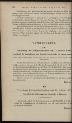 Verordnungsblatt des K.K. Justizministeriums 19021103 Seite: 2