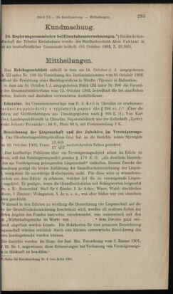 Verordnungsblatt des K.K. Justizministeriums 19021103 Seite: 7