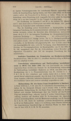 Verordnungsblatt des K.K. Justizministeriums 19021113 Seite: 6