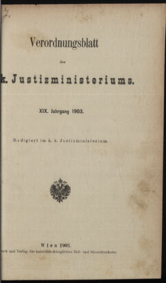 Verordnungsblatt des K.K. Justizministeriums 19021231 Seite: 17