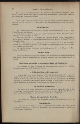 Verordnungsblatt des K.K. Justizministeriums 19030216 Seite: 14