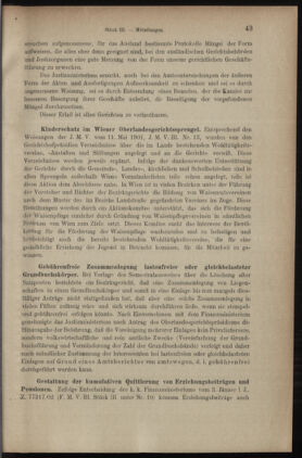 Verordnungsblatt des K.K. Justizministeriums 19030216 Seite: 7