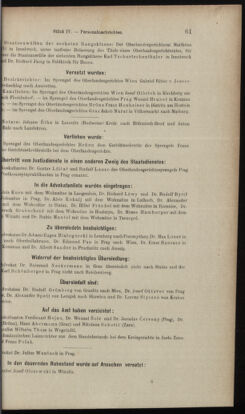 Verordnungsblatt des K.K. Justizministeriums 19030227 Seite: 19