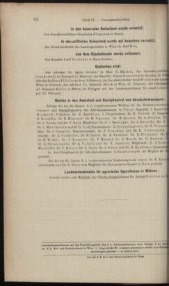 Verordnungsblatt des K.K. Justizministeriums 19030227 Seite: 20