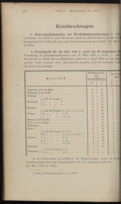 Verordnungsblatt des K.K. Justizministeriums 19030331 Seite: 14