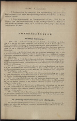 Verordnungsblatt des K.K. Justizministeriums 19030430 Seite: 13