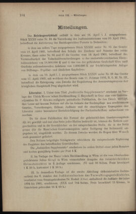 Verordnungsblatt des K.K. Justizministeriums 19030430 Seite: 2