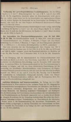 Verordnungsblatt des K.K. Justizministeriums 19030430 Seite: 21