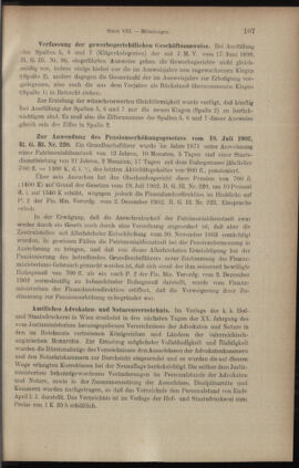 Verordnungsblatt des K.K. Justizministeriums 19030430 Seite: 5