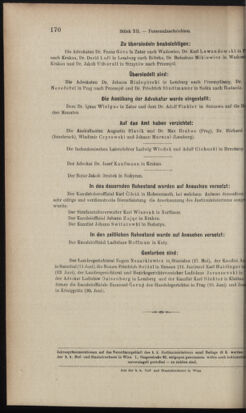 Verordnungsblatt des K.K. Justizministeriums 19030630 Seite: 20